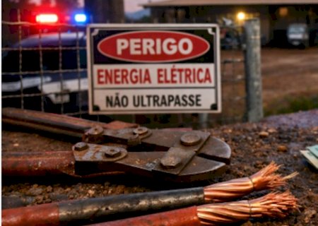 Furto de fios de cobre é registrado em armazém na zona rural de Itaporã