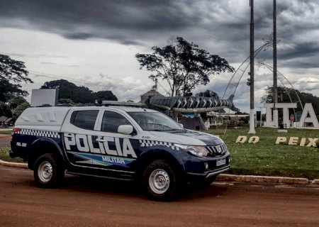Itaporã - Polícia Militar prende homem de 35 anos por tentativa de invasão a residência
