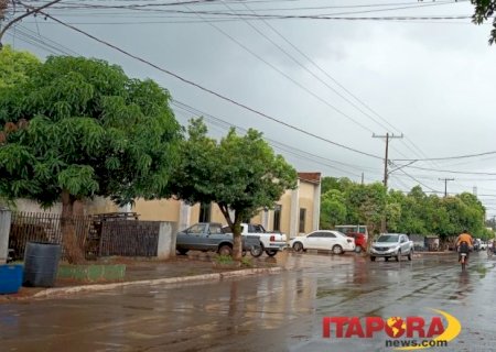 Itaporã entra em alerta com previsão de tempestades com ventos de até 100 km/h
