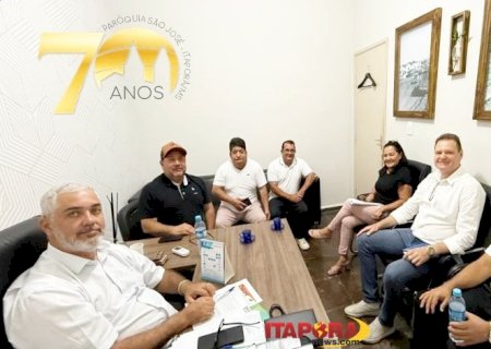 Legislativo de Itaporã apoia Quermesse comemorativa dos 70 anos da Paróquia São José