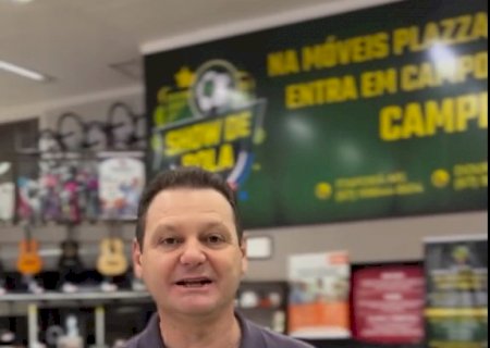 Veja vídeo: Empresário Edilson Bigatão convida população para a Semana do Consumidor da Móveis Plazza