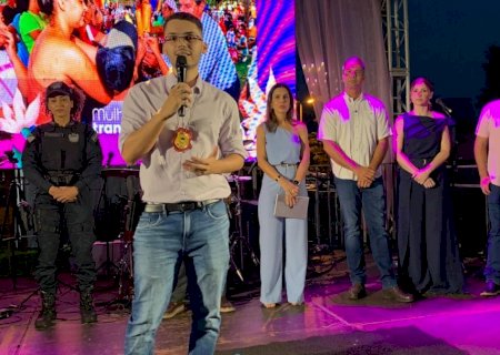 Itaporã - Delegado da Polícia Civil participa de evento “Mulheres que Transformam” e orienta população sobre direitos das mulheres