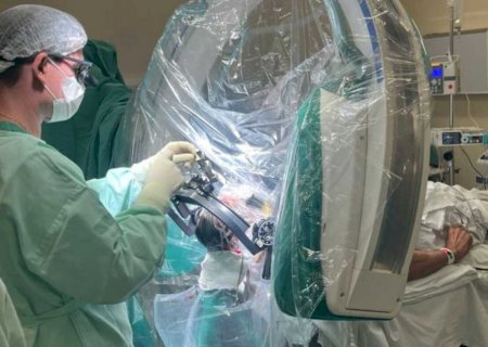 1ª cirurgia cerebral para tratar Parkinson em MS é realizada pelo SUS em Três Lagoas