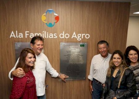 Hospital do C&acirc;ncer inaugura "Ala do Agro" constru&iacute;da com doa&ccedil;&otilde;es de 25 fam&iacute;lias