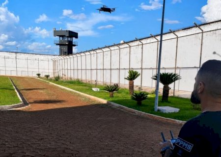 Drones passam a ser utilizados para ampliar vigilância e segurança na PED