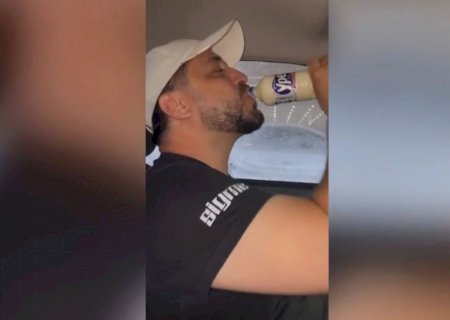 "Era iogurte", brinca campo-grandense que viralizou ao beber detergente