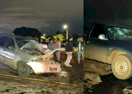 Acidente com caminhonete na BR-463 deixa um morto e três feridos em Dourados 