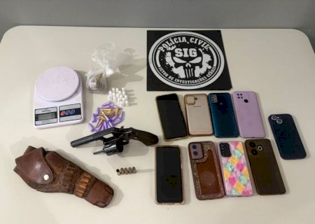 Cinco pessoas são presas em operação contra o crime organizado em Três Lagoas