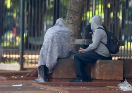 Frente fria volta e temperaturas caem a 5°C no início da semana em MS