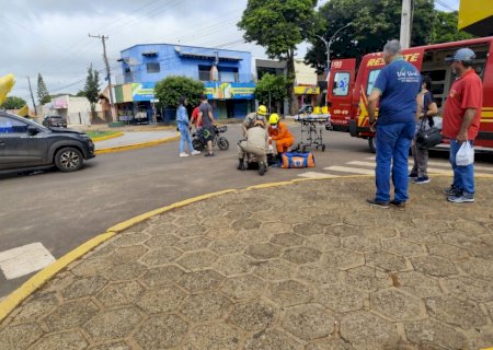 Menos de 24h acidente com moto elétrica em Caarapó