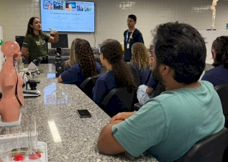 Clube de Ciências do Bioparque Pantanal inicia atividades com estudantes de escolas de MS
