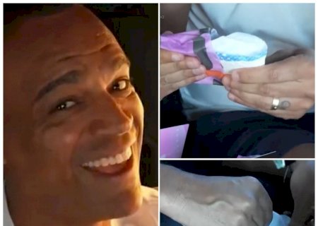 Bastidores: Denílson revela truque para evitar suor na camisa durante transmissões