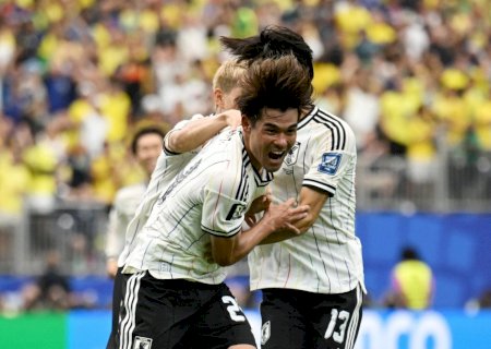 Gol de Sano contra o Brasil é o primeiro pela seleção do Japão