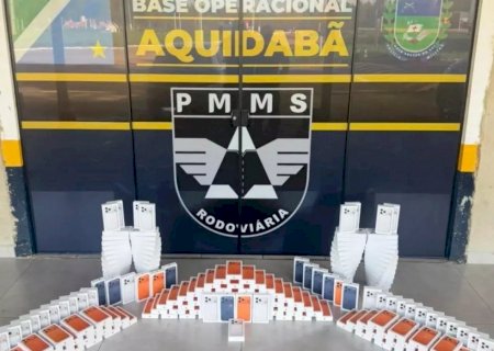 Polícia apreende 202 iPhones avaliados em mais de R$ 2 milhões