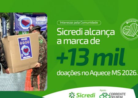 Aquece MS arrecada mais de 13 mil peças em Dourados e região