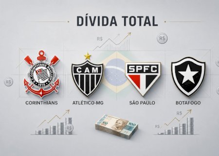 Dívidas dos clubes brasileiros: 11 times superam R$ 1 bilhão; veja ranking