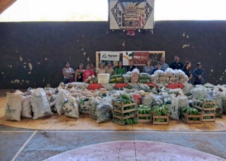 Gestão Riedel entrega R$ 7,1 milhões em alimentos e supera meta imposta pela União