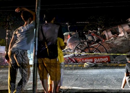 Terremoto de magnitude 7,8 atinge sul das Filipinas
