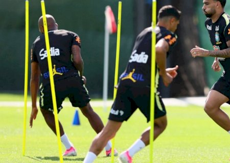 Seleção brasileira se reapresenta e faz 1º treino para encarar Haiti