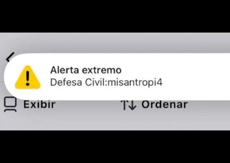 Sistema da Defesa Civil é suspenso após invasão e disparo falso