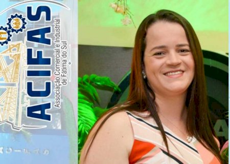 Ana Célia entra para a história como a primeira mulher a assumir a presidência da ACIFAS de Fátima