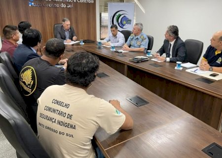 Sejusp recebe lideranças indígenas e discute melhorias para aldeias de Dourados