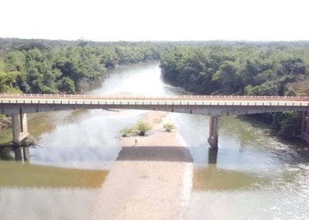Ponte sobre o Rio Miranda será interditada na próxima 2ª-feira
