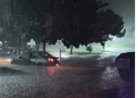 Ciclone extratropical provoca temporal em Mundo Novo e traz chuva para Dourados e região