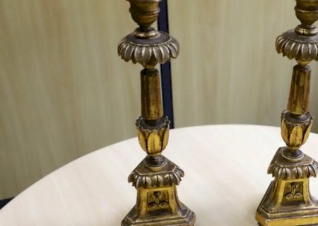 PF devolve peças furtadas de igreja no centro do Rio