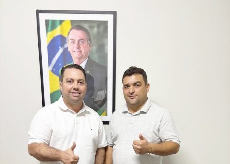 Gilliard agradece Rodolfo Nogueira por mais de R$ 4 milhões em recursos destinados a Itaporã