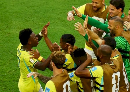 Vini Jr. brilha e Brasil se classifica em 1º com 3x0 sobre a Escócia