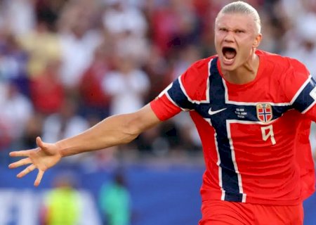 Noruega goleia Iraque em retorno à Copa; Haaland marcou dois gols