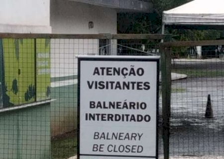 Balne&aacute;rio de Bonito amanhece interditado ap&oacute;s cheia do Rio Formoso