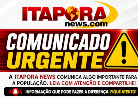 Itaporã: Sanesul informa falta de água em vários bairros nesta quarta-feira (15)