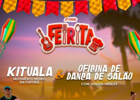 Vídeo - Itaporã realiza neste fim de semana a 2ª Feirita com atrações culturais e comidas típicas