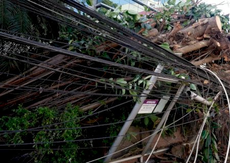 Mais de 200 mil continuam sem energia no Rio após vendaval