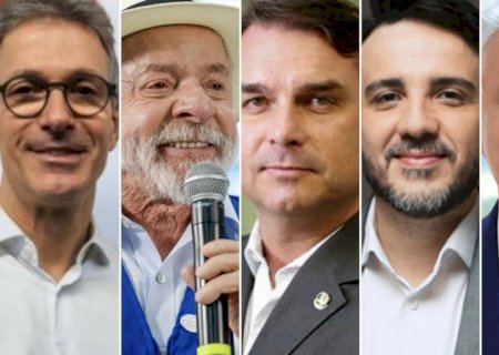 Flávio cai três pontos e Lula sobe um em pesquisa para presidência em Mato Grosso do Sul