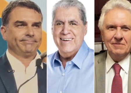 Puccinelli diz que apoiará Caiado no 1° turno e Flávio Bolsonaro ‘com nariz fechado’ em eventual 2° turno