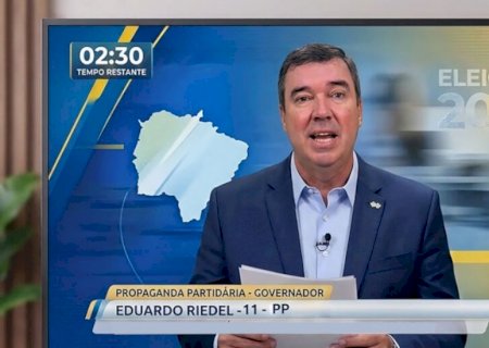 Riedel terá mais de 6 minutos e dominará o horário eleitoral gratuito no rádio e na TV