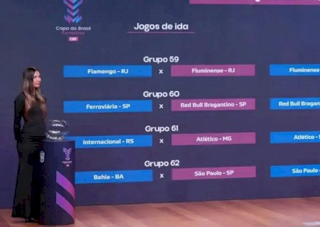 Quartas da Copa do Brasil Feminina terá clássico carioca Fla x Flu