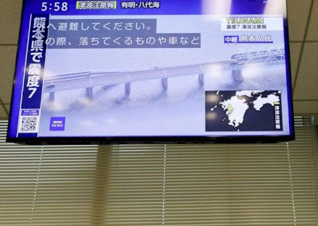 Terremoto no Japão causa falta de energia e interrompe transporte