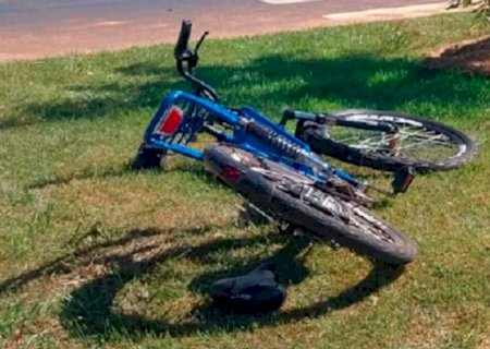 Criança de 10 anos é ameaçada de morte durante roubo de bicicleta em Dourados