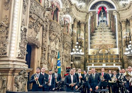 Concerto de banda em igreja no Rio chama atenção para encontro mundial