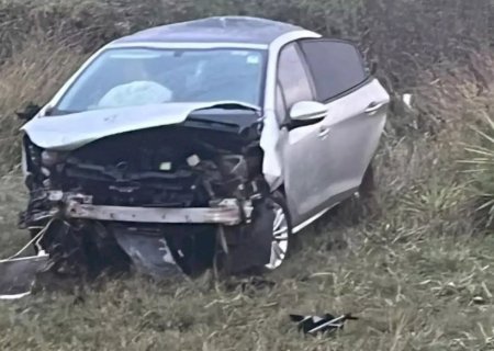 Acidente na região de fronteira deixa uma pessoa morta e duas feridas