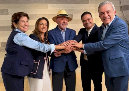 Fábio, Soraya e Vander gravam vídeos com Lula em Brasília