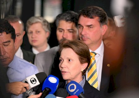 Tereza Cristina afirma que ainda pode ser vice de Flávio Bolsonaro, apesar de veto do PP: 'Até a hora final tem espaço'