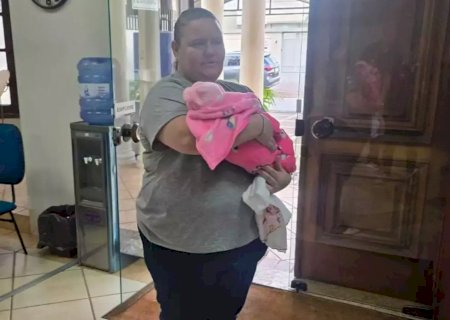 Bebê sequestrada é repatriada e encaminhada para acolhimento em Ponta Porã