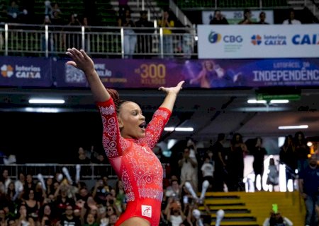 Rebeca Andrade tira maior nota do mundo no salto em 2026, mas fica fora da final do Brasileiro; entenda