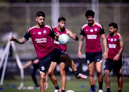 Escalação do Corinthians: Bidu e Garro treinam, e Diniz prepara mudança no ataque