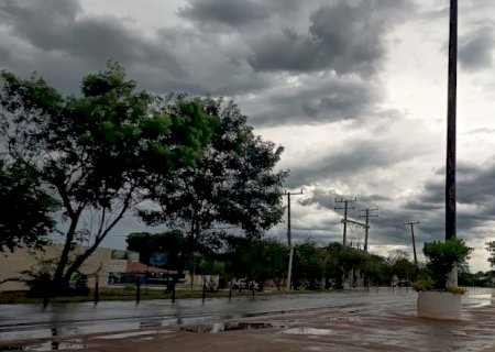Chuva das últimas horas em Itaporã ultrapassa 30 milímetros